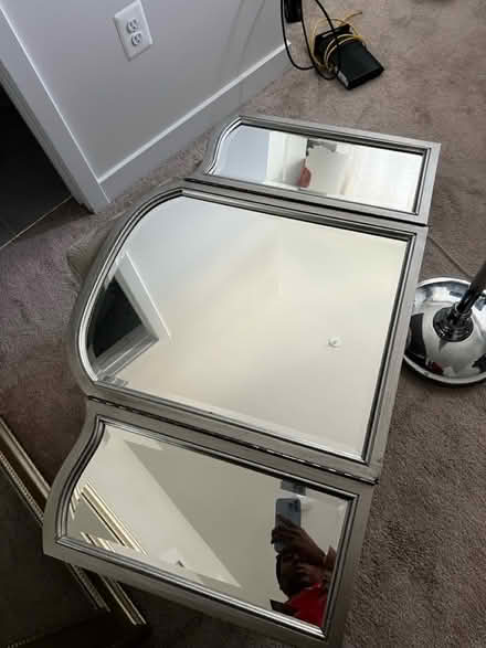 Photo of free Mirrored vanity mirror (Suitland) #1