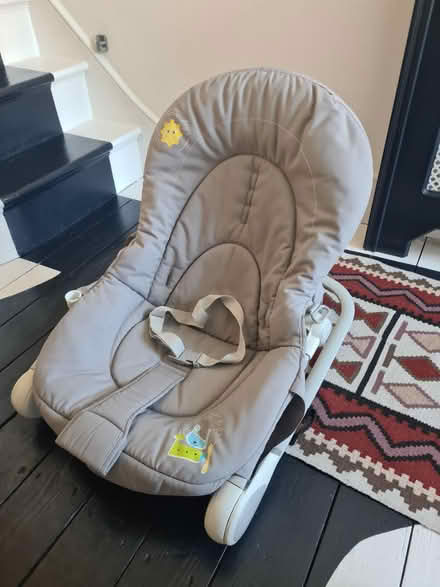 Photo of free Baby Bouncer (Wood green) #1