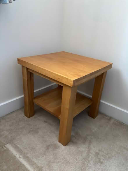 Photo of free Oak side table (Merton Rise RG24) #1