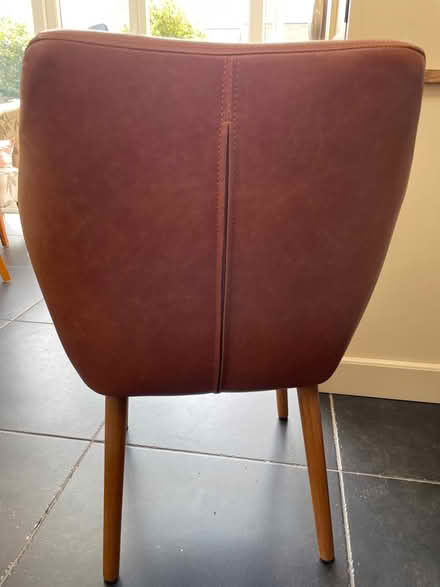 Photo of free Real leather chair (Waterlooville) #3