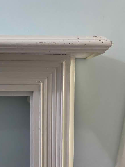 Photo of free White Painted Wooden Fire Surround (Charlton SE7) #2