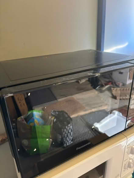 Photo of free Microwave dented and not tested (SK17 Buxton) #1