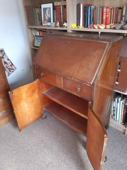 Photo of free Vintage writing desk (Leeman Road YO26) #3