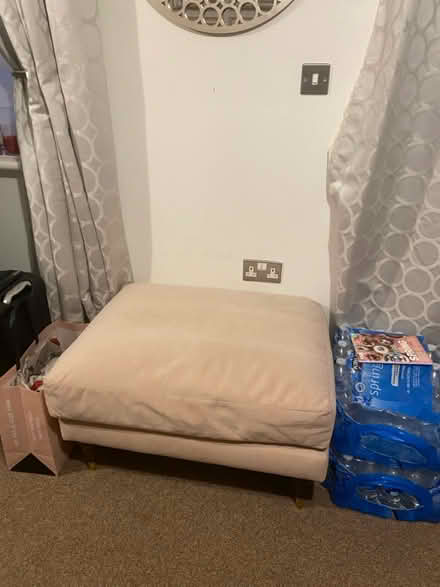 Photo of free Sofa chair and pufia (Basildon Essex) #2
