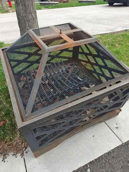 Photo of free CURB ALERT: 2 Outdoor Fire Pits (2808 Tradewind Dr., Miss.) #2