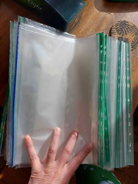 Photo of free A4 Poly pockets (Presteigne LD8) #2