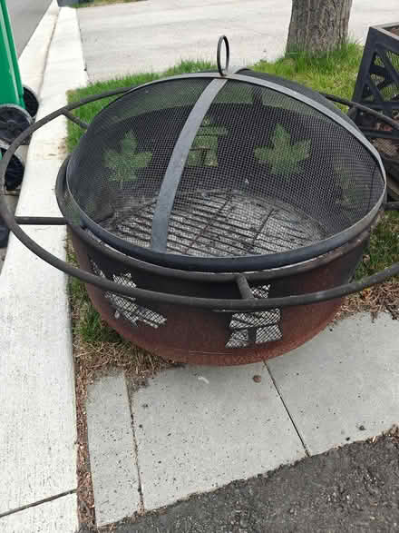 Photo of free CURB ALERT: 2 Outdoor Fire Pits (2808 Tradewind Dr., Miss.) #1