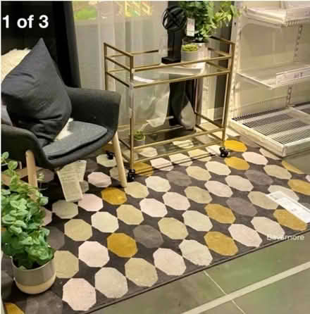 Photo of free IKEA Torrild multicoloured low pile rug 4’4” x 6’5” (Furzton MK4) #4