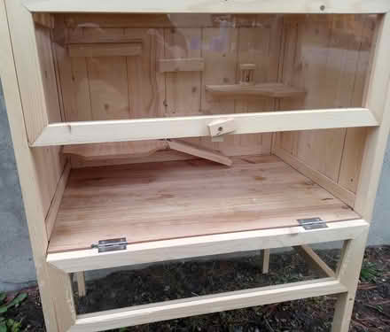 Photo of free wooden hutch, for small animal (Britannia) #3