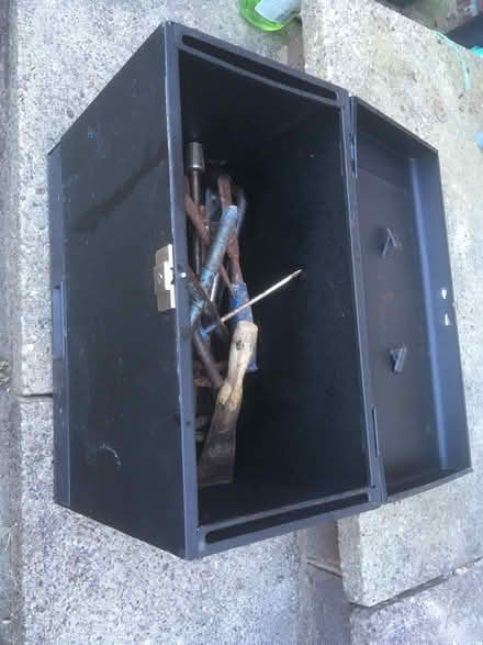 Photo of free Metal tool storage box with tools (Wilmslow SK9) #1