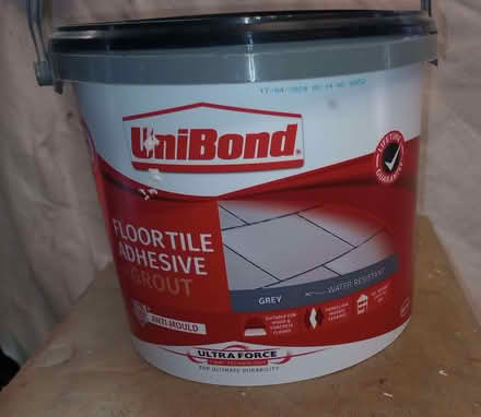 Photo of free Ceramic floor and wall Tile adhesive and grout (Eastcourt SN8) #1