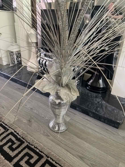 Photo of free Bling vase and flowers (Skerton LA1) #1