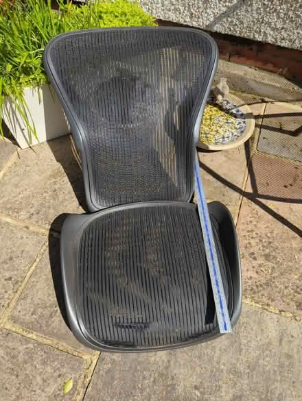 Photo of free Herman Miller Aeron seat and back (Letchworth (SG6)) #1