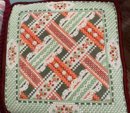 Photo of free Vintage embroidered cushions (Gardena) #1