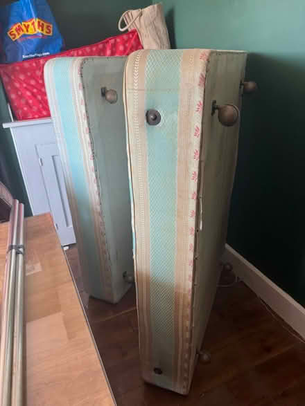 Photo of free Double divan bed no mattress (Blindley Heath) #2