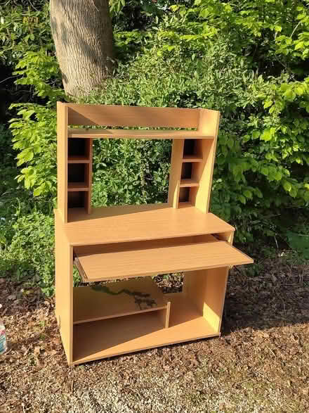 Photo of free Desk with pull out keyboard shelf (IP9) #2