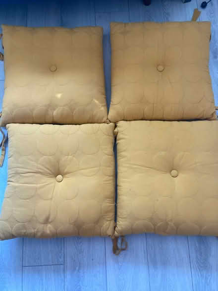 Photo of free Four Dunelm seat pads (M23) #1