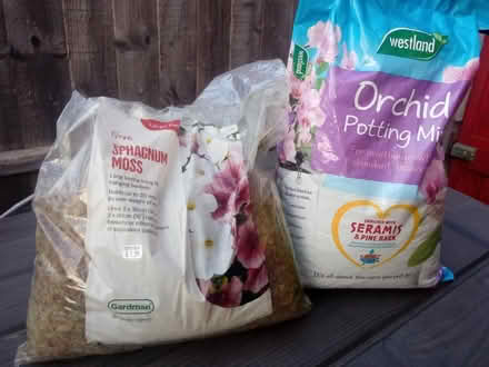 Photo of free Orchid potting mix and moss (RG30) #1