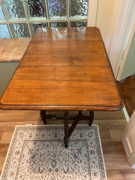 Photo of free Small vintage gate-leg table. oak (Rodwell DT4) #1