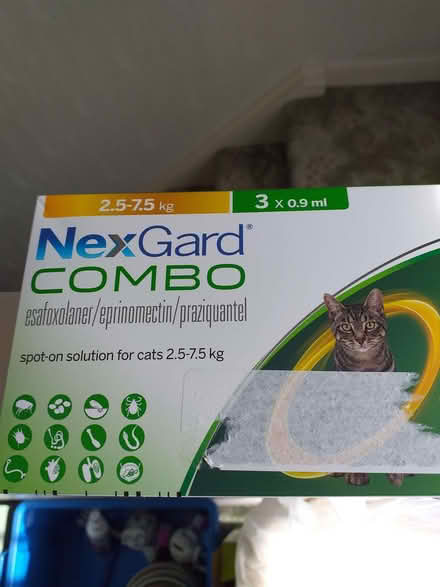 Photo of free Nex Gard Combo for cats (AB10) #1