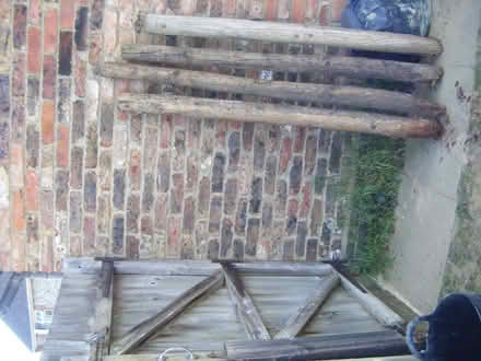 Photo of free Wooden Circular Posts x 4 Pieces Bagshot (Bagshot GU19) #3