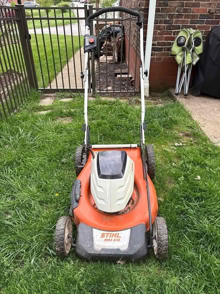 Photo of free STIHL RMA 510 Lawnmower w/o battery (Whitehall) #1