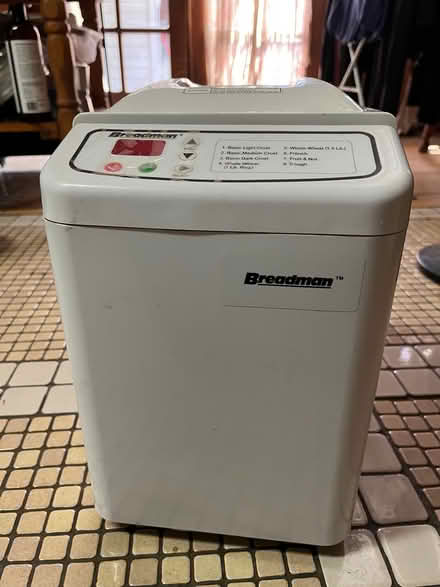 Photo of free Breadman bread/dough maker (Midtown Sacramento) #1