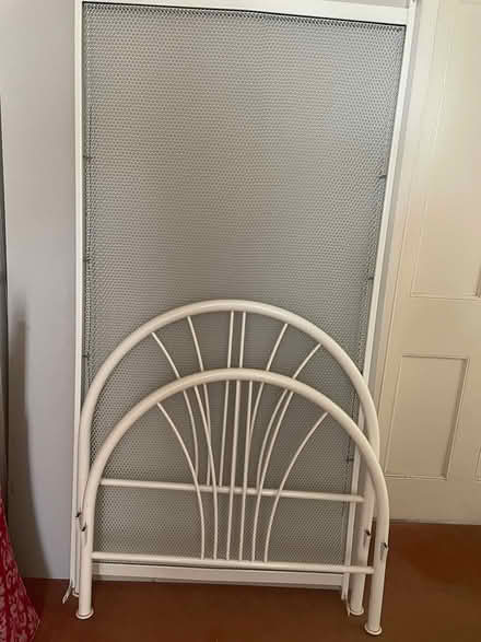 Photo of free Metal single bedframe set (Bridge of Allan) #1
