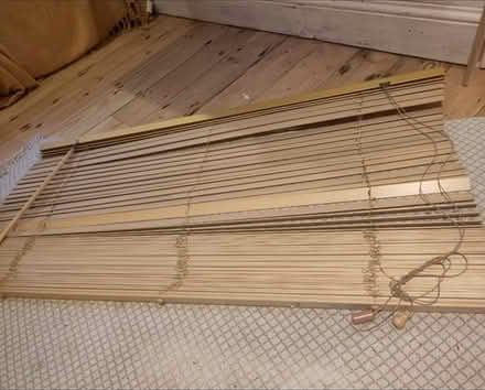 Photo of free Wooden slatted blinds (Brockley SE4) #2