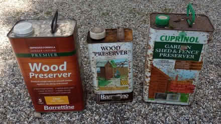Photo of free Cans of wood preserver (Eastcourt SN8) #1