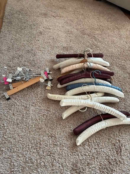 Photo of free Hangers. Padded (Right off route 40) #1