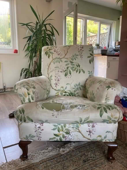 Photo of free Armchair (S8 woodseats) #1