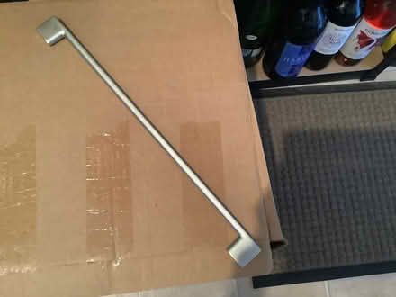Photo of free New brushed chrome handles (Whitchurch, Bristol) #2