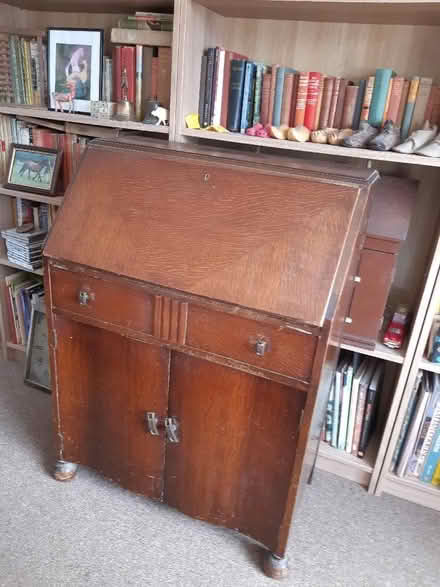 Photo of free Vintage writing desk (Leeman Road YO26) #1