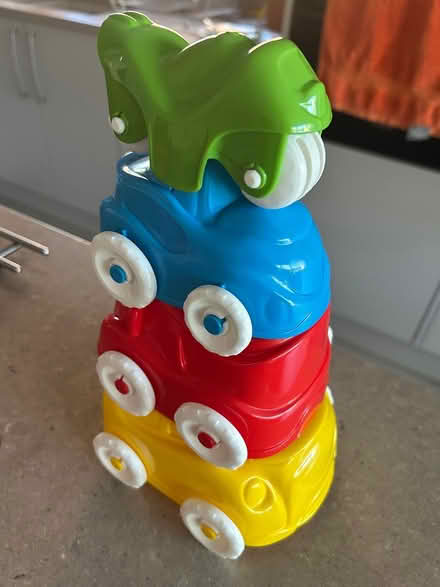 Photo of free Stacking car toy (Horsham, Lambs Farm Rd area) #1
