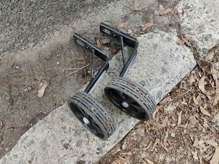 Photo of free Training wheels at curb (Alta vista) #1