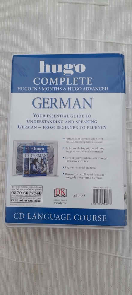 Photo of free Hugo German Course, CD's and Book (Finchampstead RG40) #2