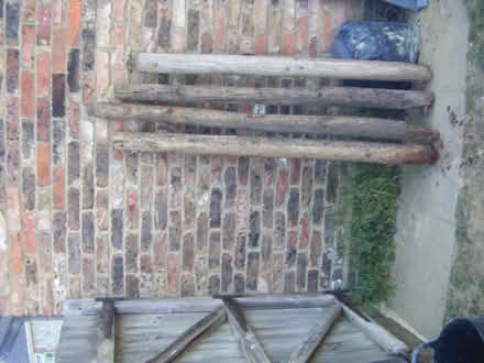 Photo of free Wooden Circular Posts x 4 Pieces Bagshot (Bagshot GU19) #2