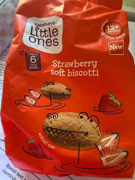 Photo of free Strawberry soft biscotti (West Norwood) #1