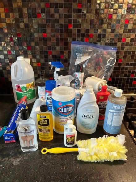 Photo of free So many cleaning supplies (Greenwood) #1