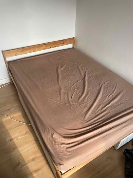 Photo of free Double Bed Frame (E2 Cambridge Heath road) #1