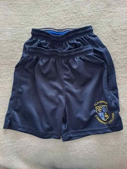 Photo of free 2 x Claverham PE shorts 22/24 (Battle TN33) #1