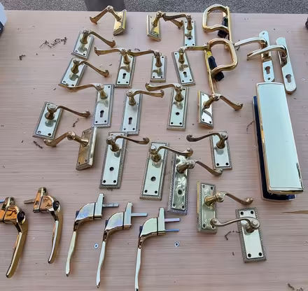 Photo of free Gold Door and Window Fittings (Barnt Green B45) #1