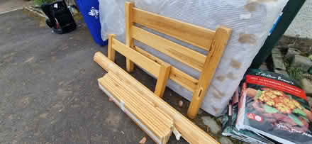 Photo of free Single bed and mattress (Blairgowrie) #2