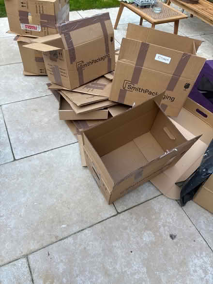 Photo of free Cardboard packing boxes (Chichester) #2