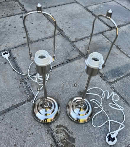 Photo of free Pair IKEA table lamps (No Shades) (Burgess Hill) #2