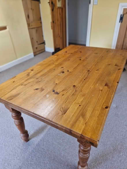 Photo of free Solid Pine Table (Chirk LL14) #1