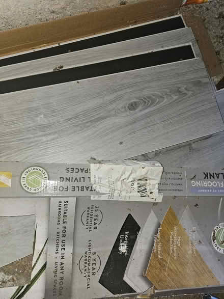 Photo of free Luxury Vinyl plank flooring grey (GL4) #2