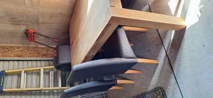 Photo of free Dining table and 4 chairs (Oving PO20) #2