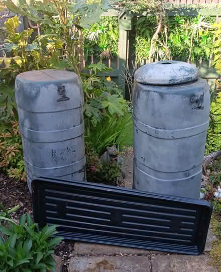Photo of free X1 Slimline water butt's and tray (St. Albans) #1
